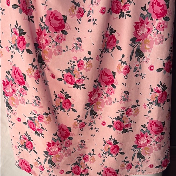 SHEIN Maternity Floral Print Dress With Floral Flounce Sleeves - Picture 10 of 15